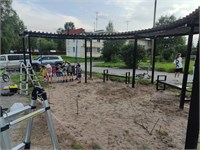 Садово-парковый комплекс. Качели, скамейки 3310