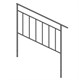 Перила "Лофт" к крыльцу 3 ступени 3130