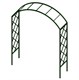 Арка садовая для вьющихся растений, разборная, Ромб - зеленая . 175 х 224 х 50 см. 3147
