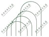 Дуга парниковая металлическая в кембрике 3 метра 2432 - фото 8855